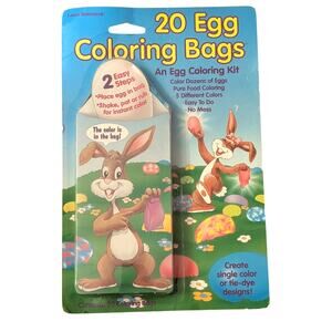 Vintage Easter Unlimited 20 Egg Coloring Bags